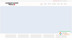 Desktop Screenshot of mcdermottmotors.com
